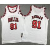 Dennis Rodman, Chicago Bulls [White] -NIÑOS